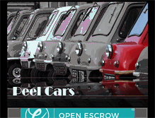 Tablet Screenshot of peel-cars-p50.co.uk